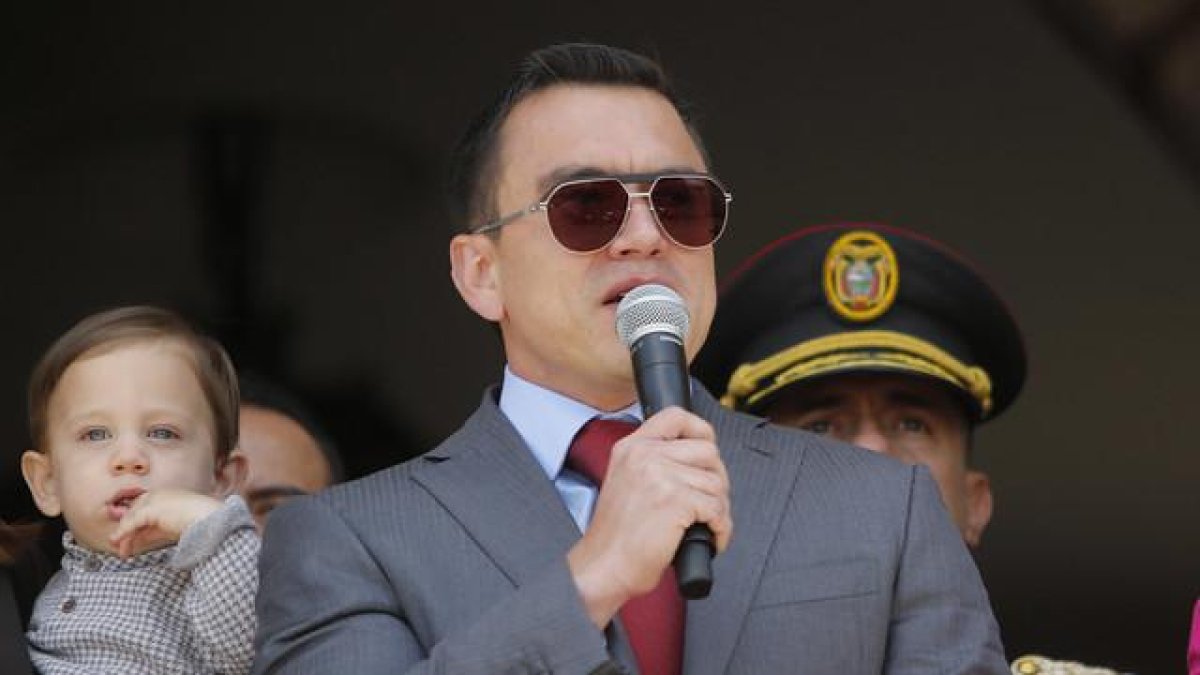 Daniel Noboa fue reelegido como presidente de Ecuador y tomará posesión de su nuevo periodo el 24 de mayo de 2025.