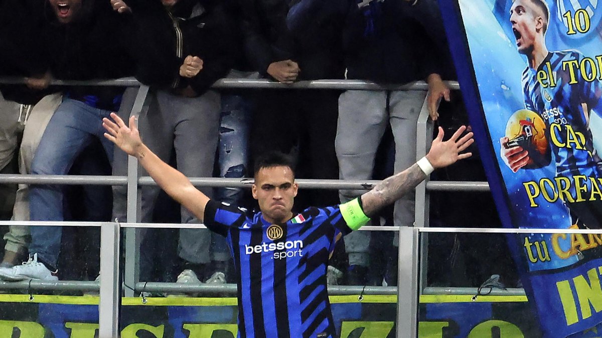 Lautaro Martínez figura del Inter de Milán.