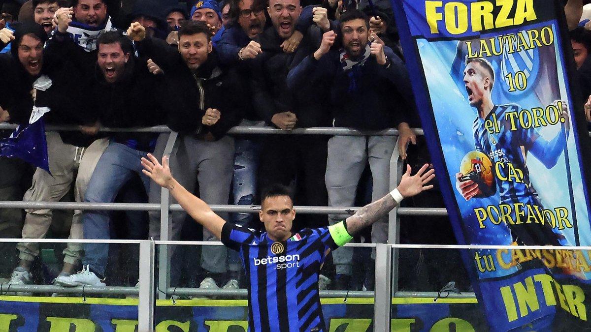 Lautaro Martínez figura del Inter de Milán.
