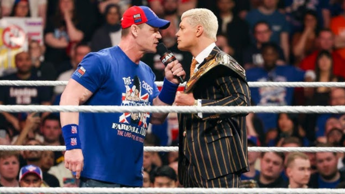 John Cena regresa al ring de WrestleMania en busca de su título número 17, en una pelea histórica frente a Cody Rhodes.