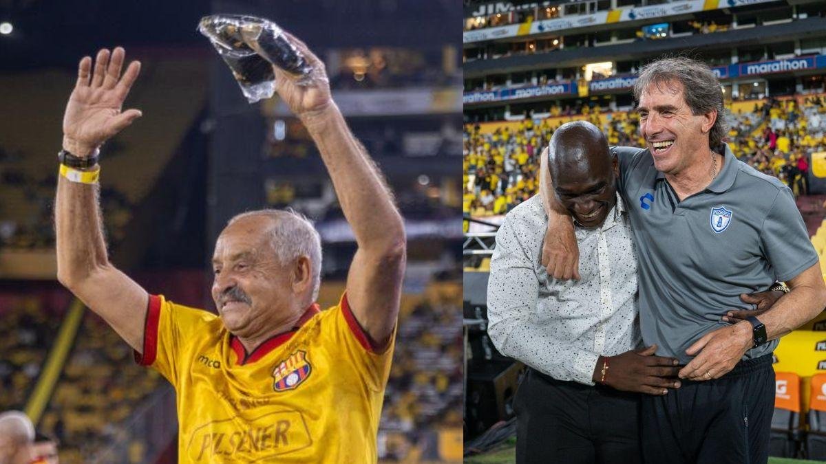 El reconocimiento a glorias del futbol, así como el abrazo entre Almada y Castillo forman parte de los momentos más emotivos de la Noche del Centenario