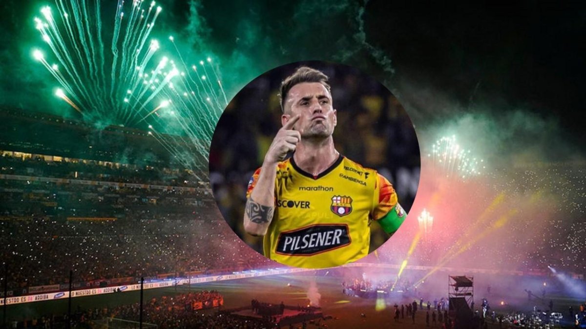 Damián Díaz no estuvo presente en la Noche del Centenario de Barcelona SC.