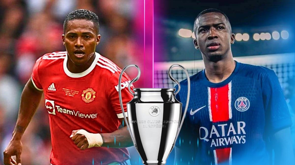 Antonio Valencia y Willian Pacho jugadores ecuatorianos en finales en la Champions.