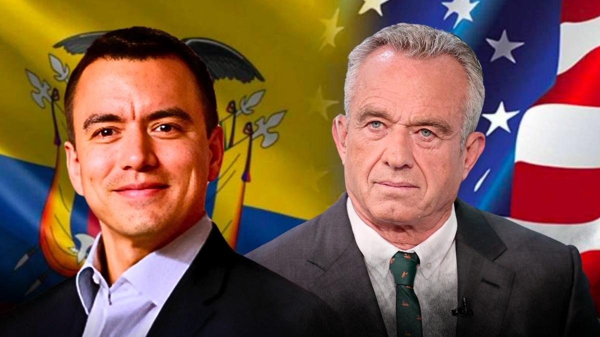 Robert F. Kennedy es amigo de la familia de Daniel Noboa.