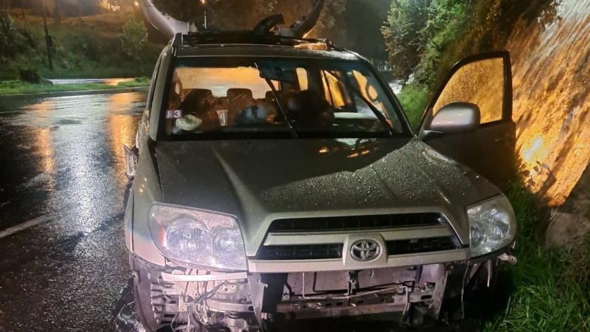 Uno de los accidentes de tránsito ocurrió en el sector de La Argelia, en el sur.