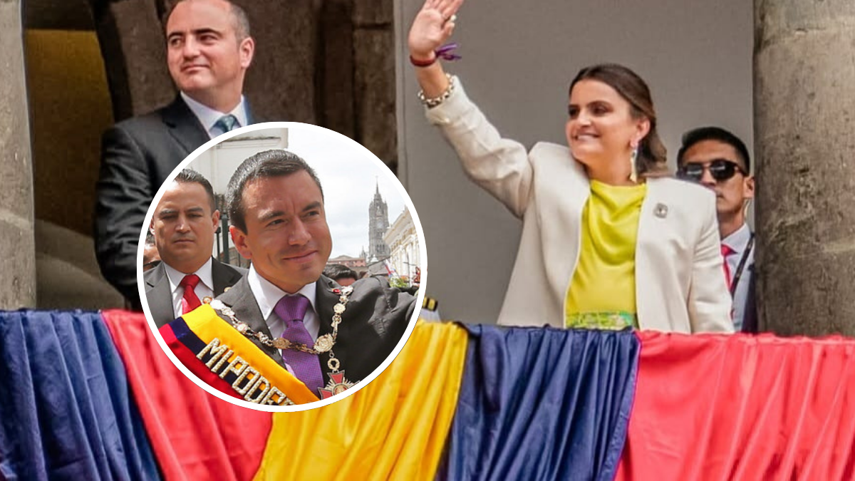 Daniel Noboa asignó funciones a la vicepresidenta María José Pinto en cinco áreas.