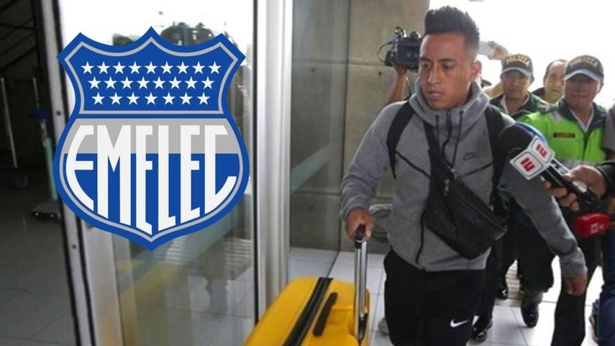 El peruano Christian Cueva reforzaría a Emelec para el resto de la campaña 2025.