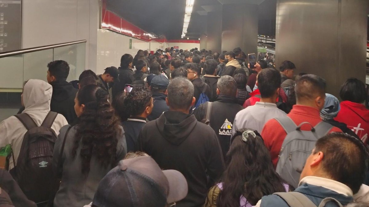 Este 5 de junio hubo un retraso en la llegada de los trenes del metro de Quito.