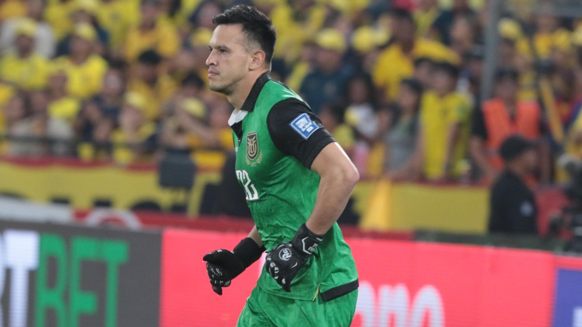 Gonzalo Valle arquero de Liga de Quito y Ecuador.