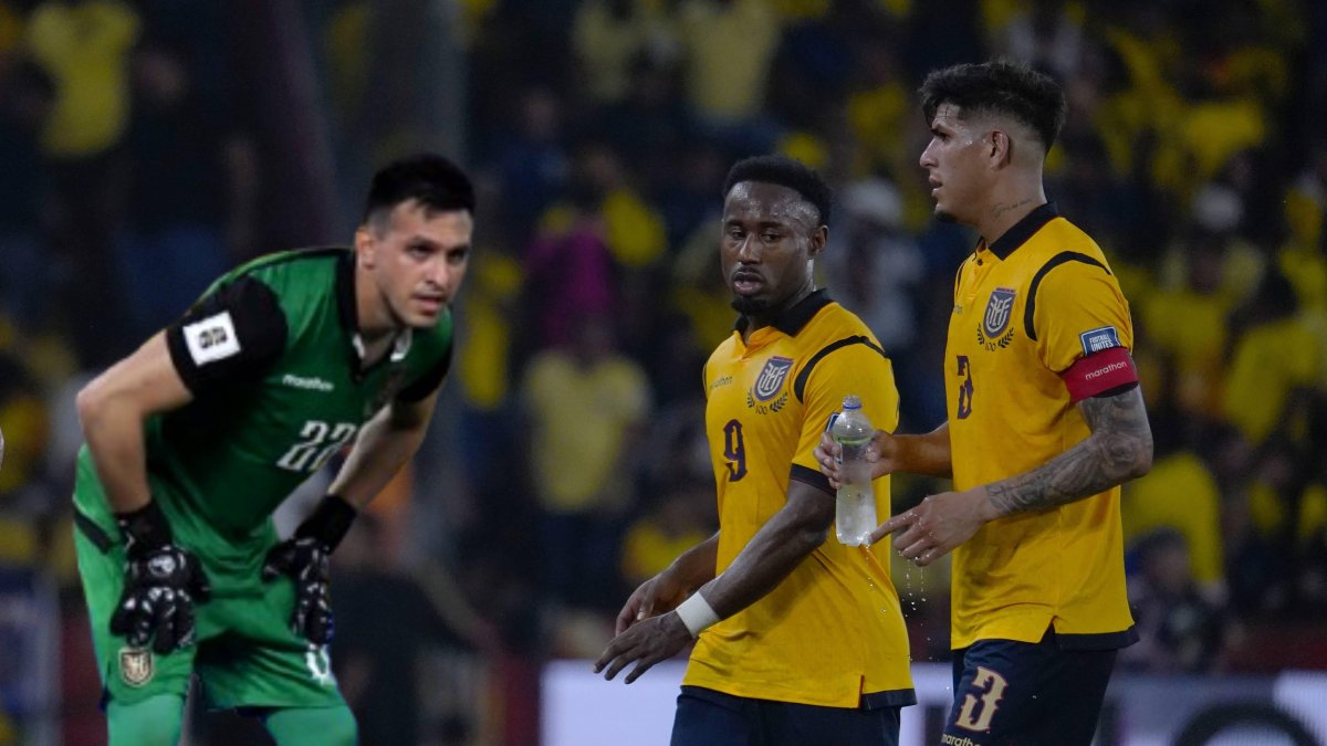 El arquero Gonzalo Valle y el defensa Piero Hincapié son los representantes tricolores.