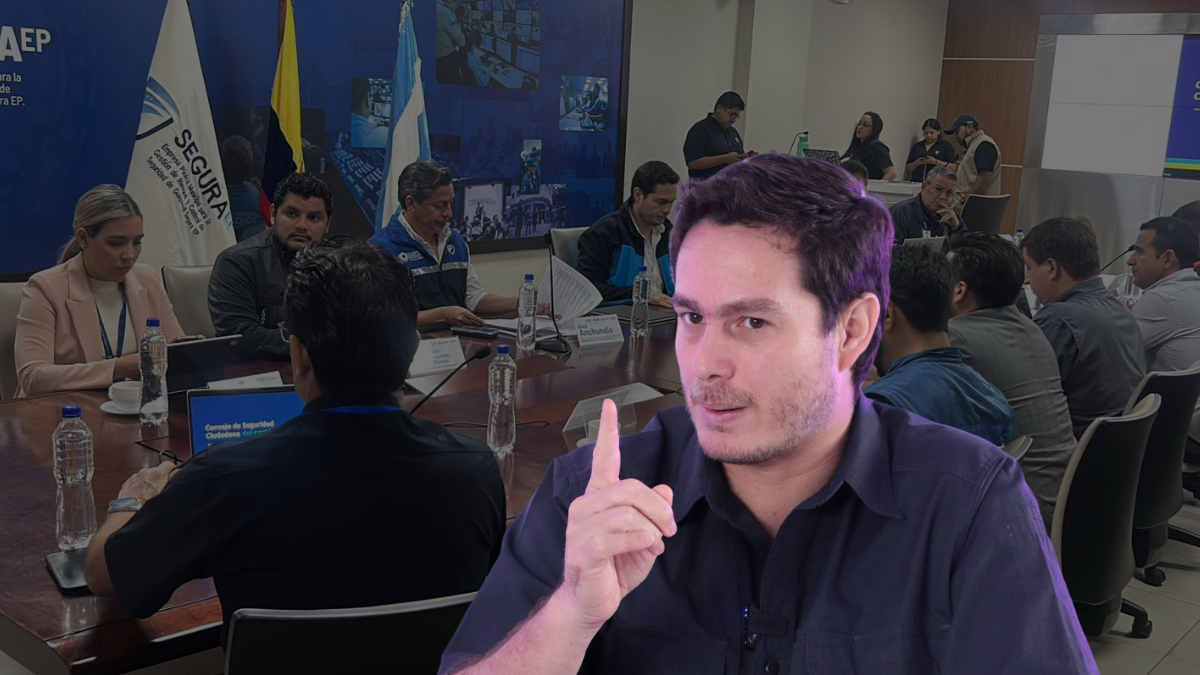 Cornejo se reunión con Policía, Fiscalía y Bomberos para redefinir el plan de seguridad en Guayaquil.