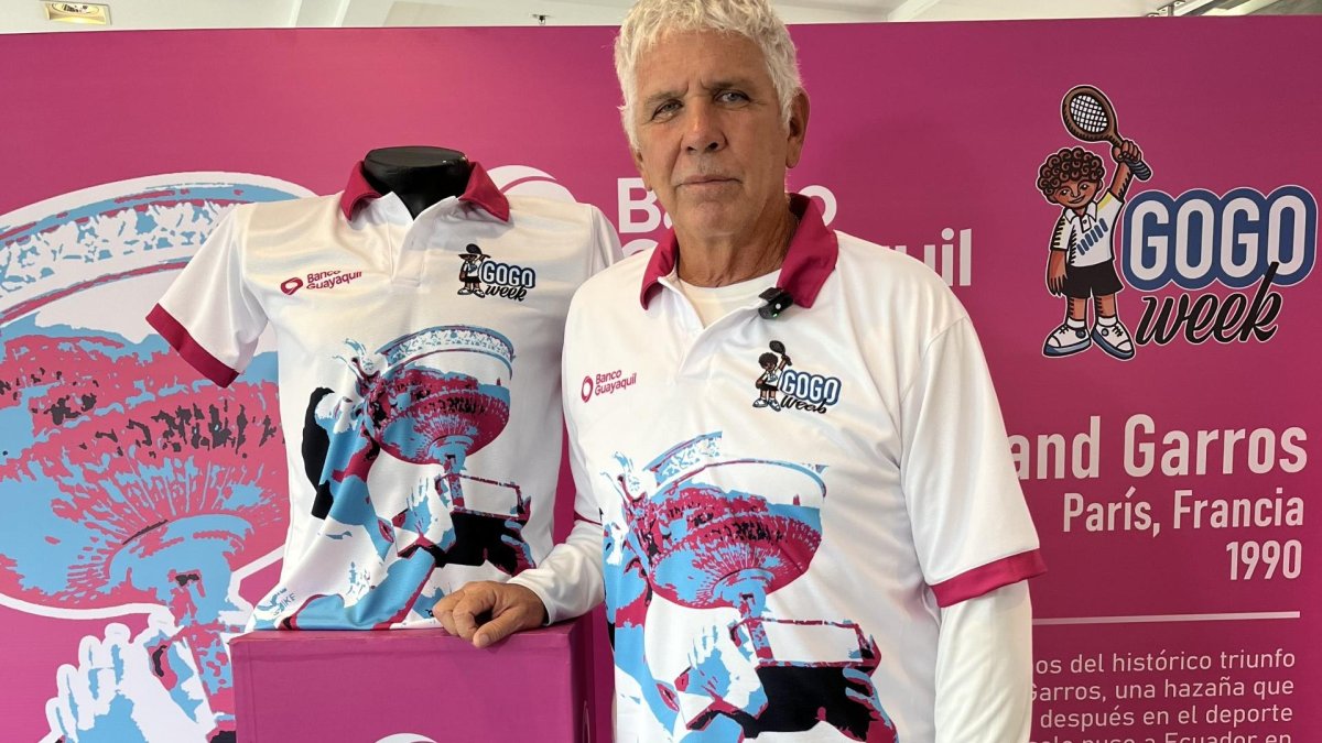 Andrés Gómez encabeza la organización de la iniciativa tenística.