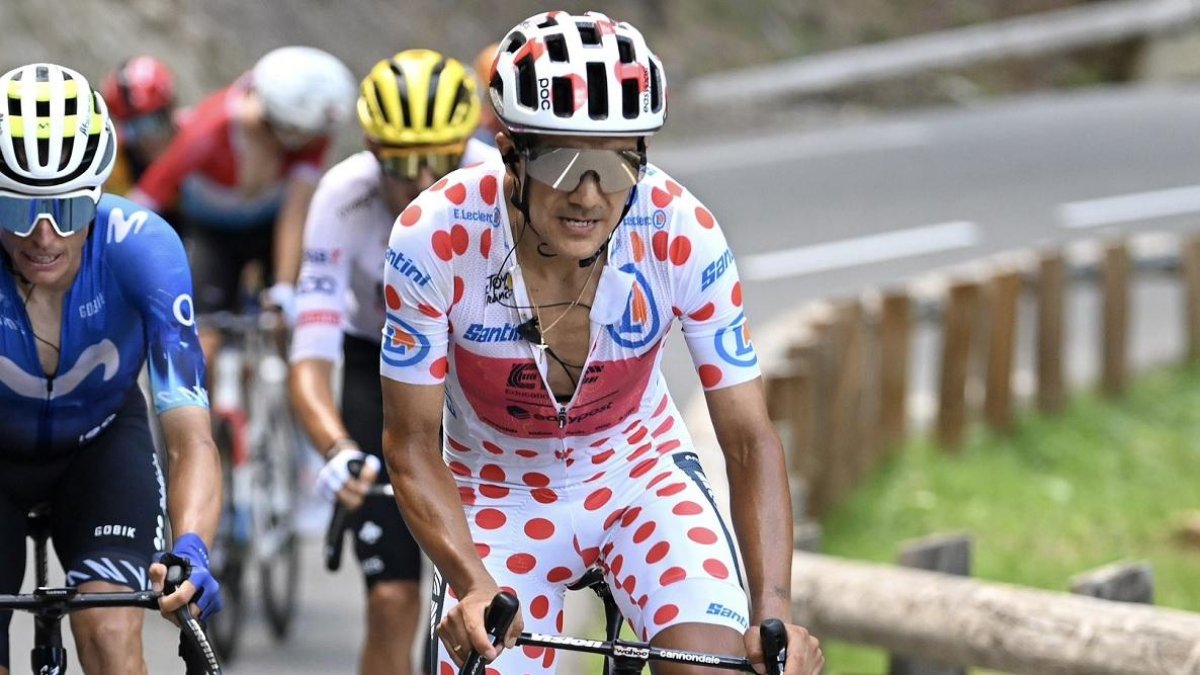 El ecuatoriano Richard Carapaz fue tercero del Tour de Francia en 2021