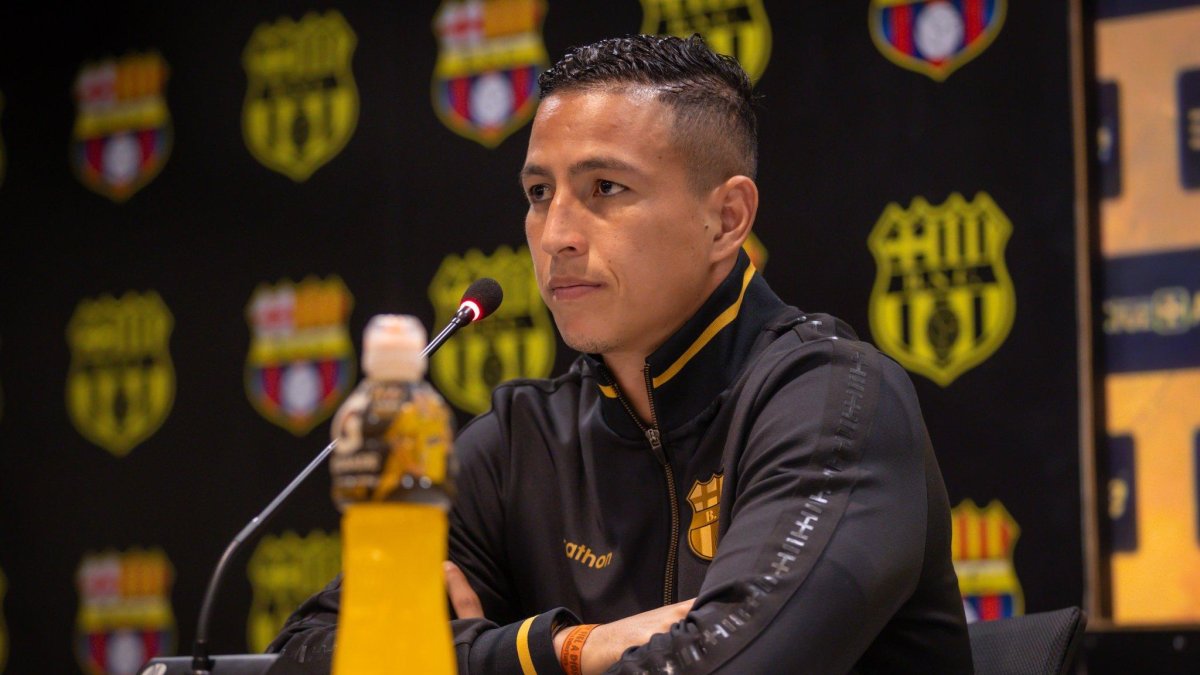 Miguel Parrales, delantero de Barcelona, llegó procedente Orense en 2025