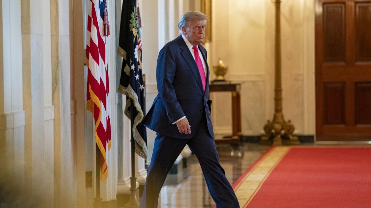 El presidente de Estados Unidos, Donald Trump.