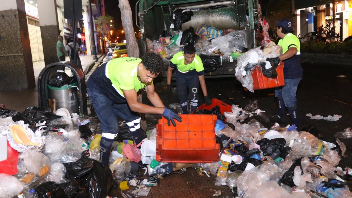 Desde que comenzó el toque de queda, el 15 de marzo de 2026, se han registrado problemas en la recolección de desechos en Guayaquil.