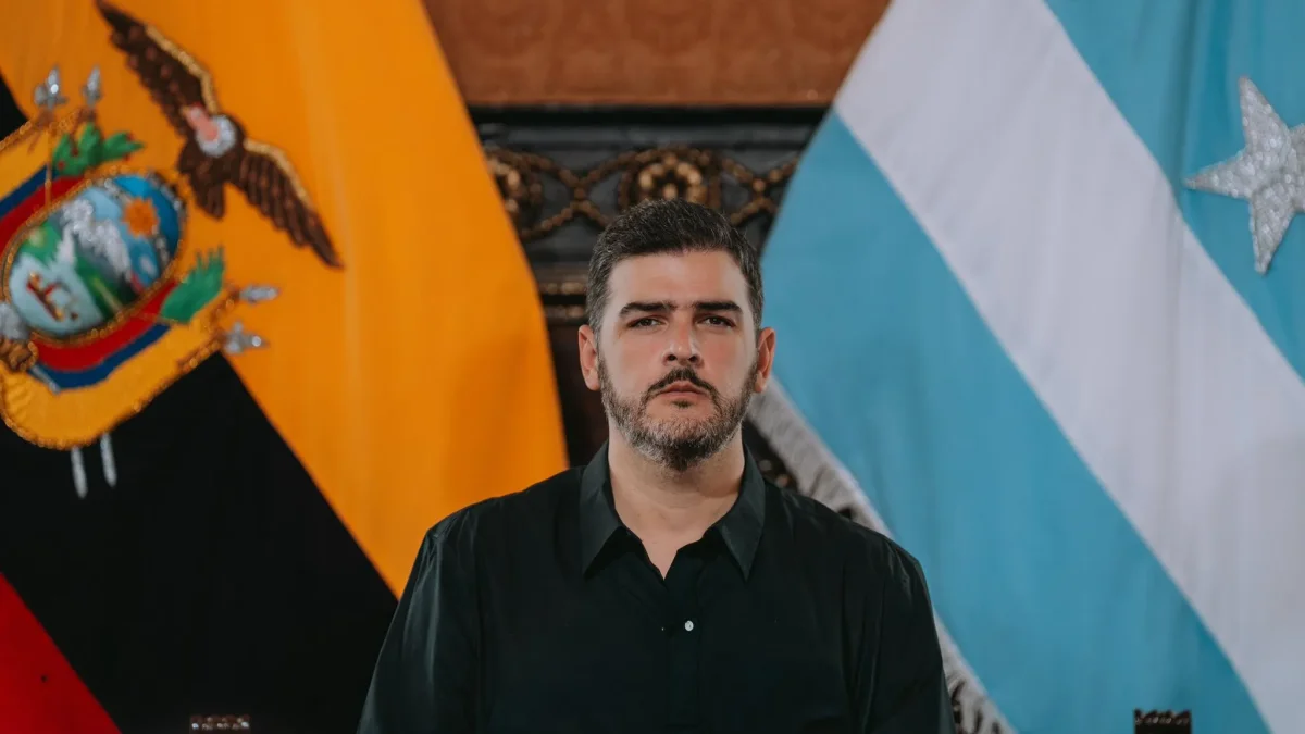 Aquiles Álvarez, alcalde de Guayaquil.