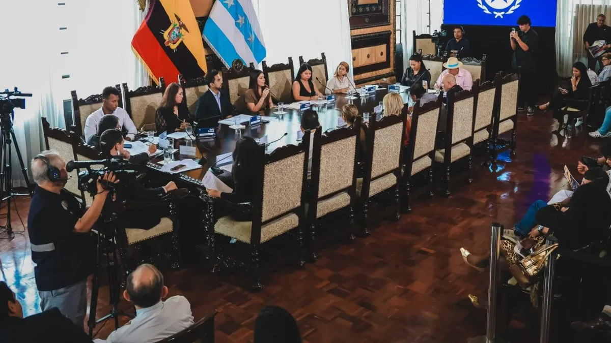 La mañana de este 9 de abril se llevó a cabo el Concejo Cantonal de Guayaquil.