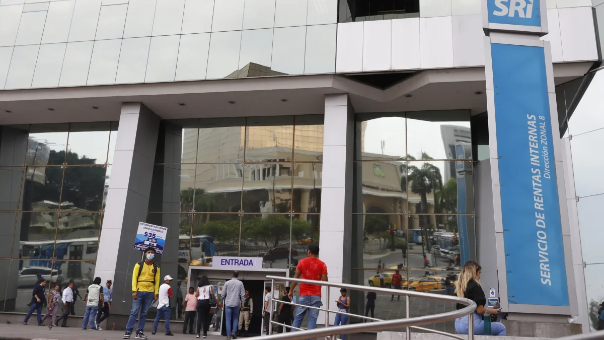 Las oficinas del Servicio de Rentas Internas en Guayaquil.