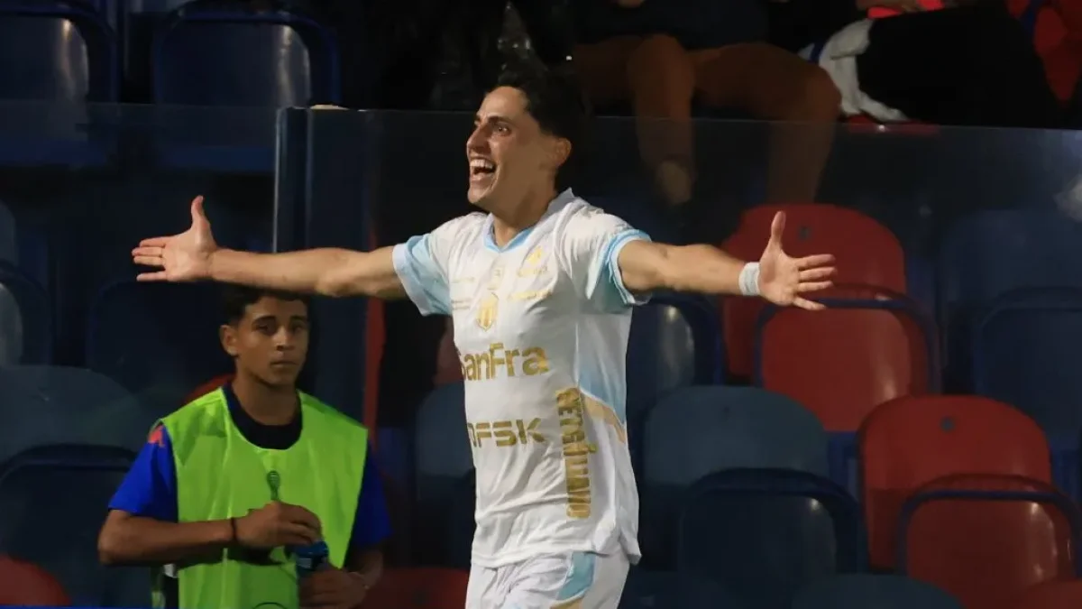 Federico Paz hizo el gol de Macará ante Tigre.