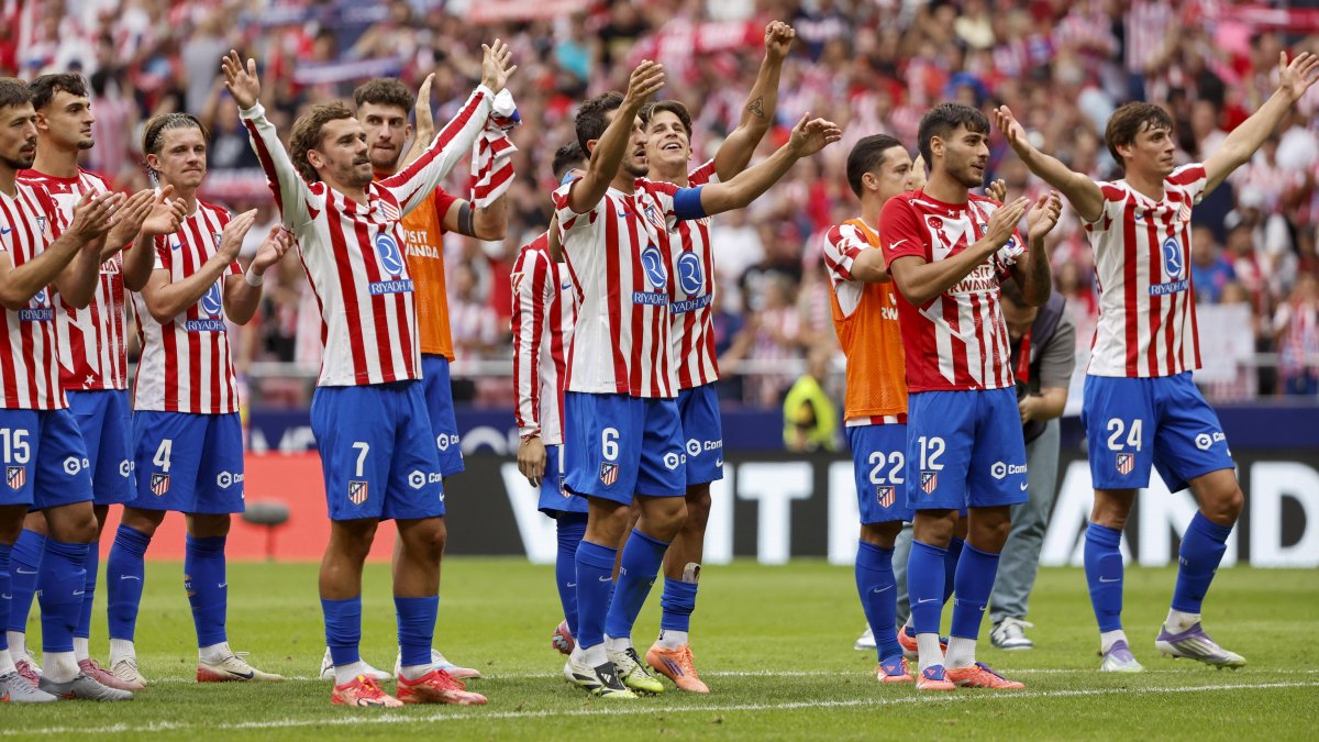 Atlético Madrid y Real Sociedad disputan el título de la Copa del Rey.