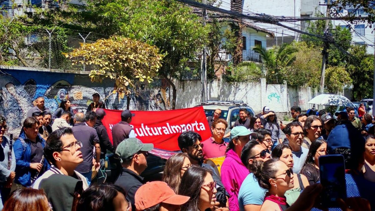 “La cultura importa”, el mensaje de músicos y artistas frente a la Corte Constitucional