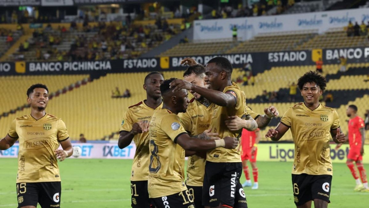 Barcelona SC superó a Aucas en la fecha 14 de la LigaPro 2026.