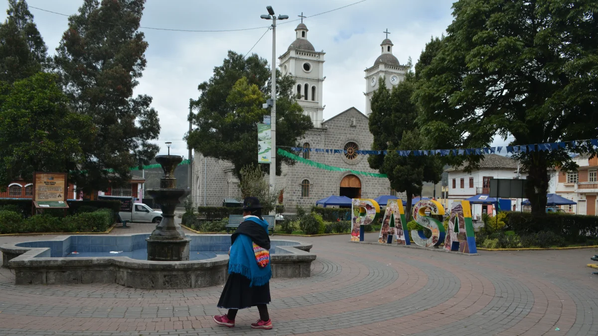 San Antonio de Pasa, una de las parroquias más antiguas de Tungurahua, busca renovar su sistema de agua potable y alcantarillado.