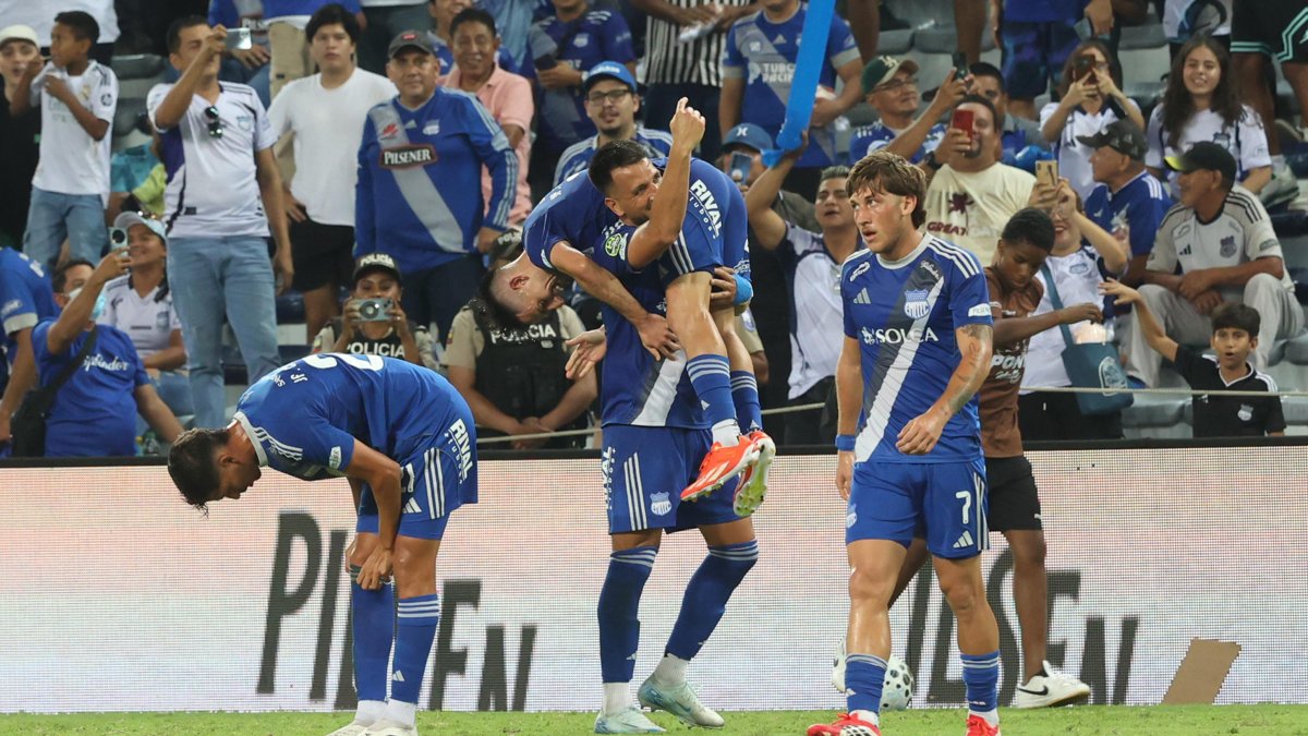 Emelec terminó el primer semestre de la LigaPro ubicado en la octava posición.