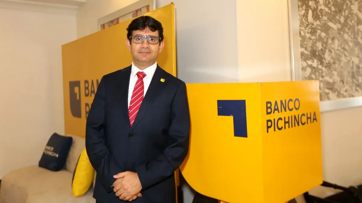 Xavier Donoso, vicepresidente Financiero de Banco Pichincha.