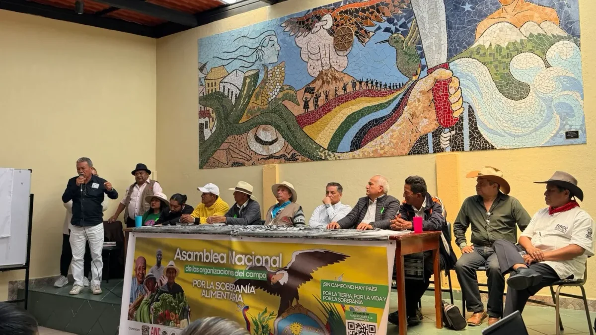 La Asamblea Nacional de las Organizaciones del Campo por la Soberanía Alimentaria.