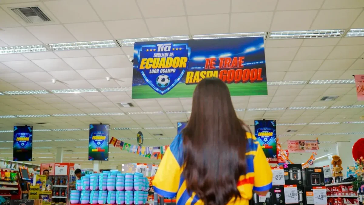 Los supermercados también buscan capitalizar el entusiasmo deportivo.