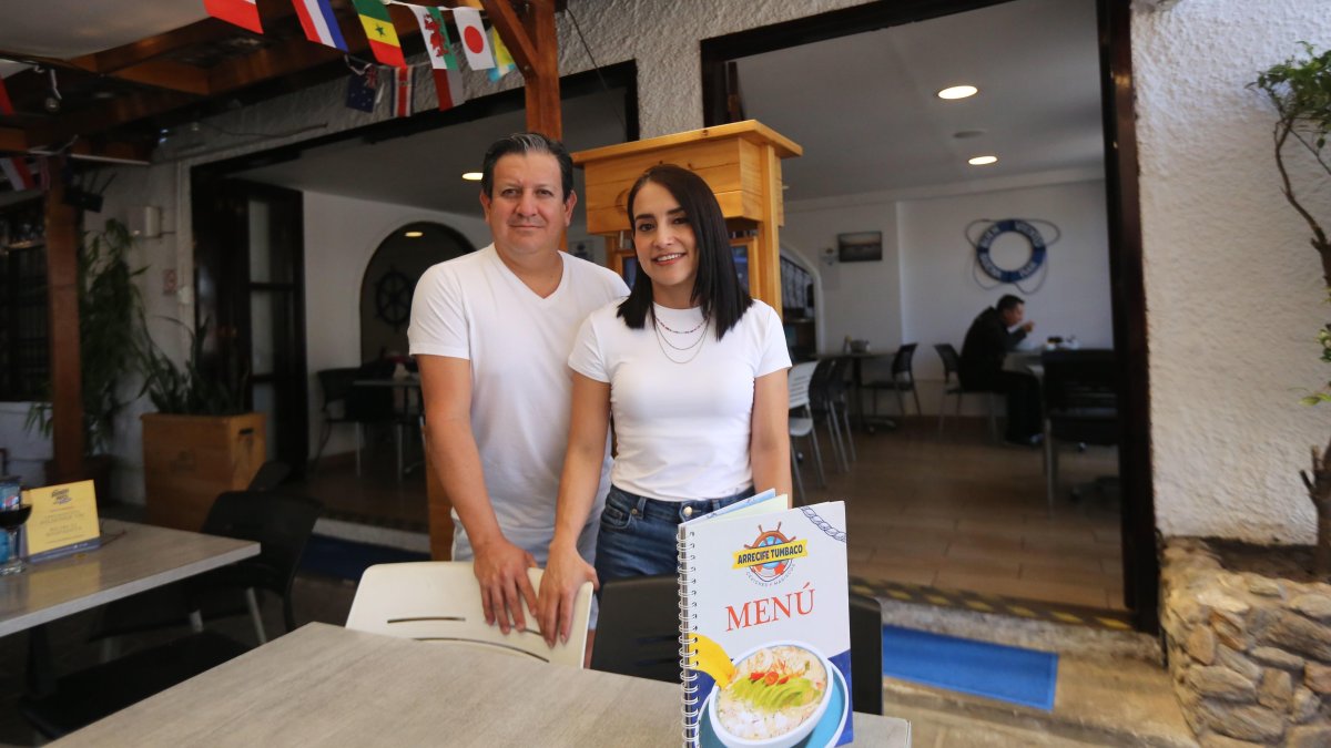 Snneda Rodas y Francisco Montes de Oca son los propietario del restaurante, que abrió sus puertas en 2011.