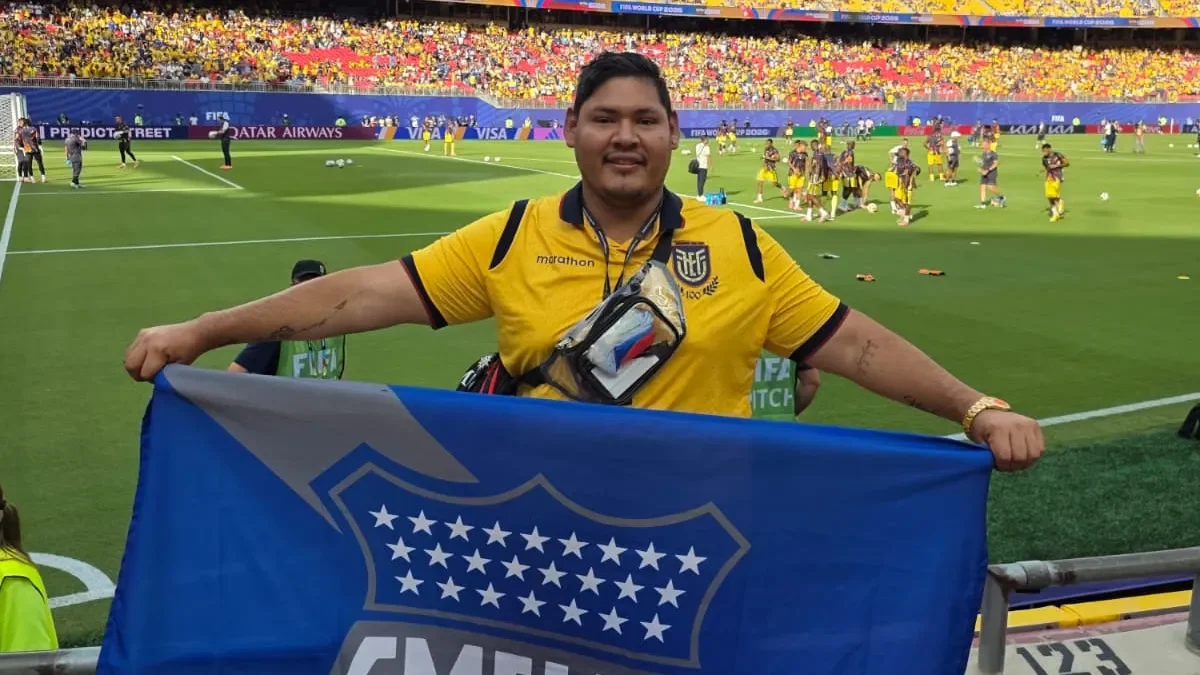 Jerry Cando, el hincha ecuatoriano que se volvió viral tras gastar cerca de 14.000 dólares para seguir a la Tri en el Mundial 2026.