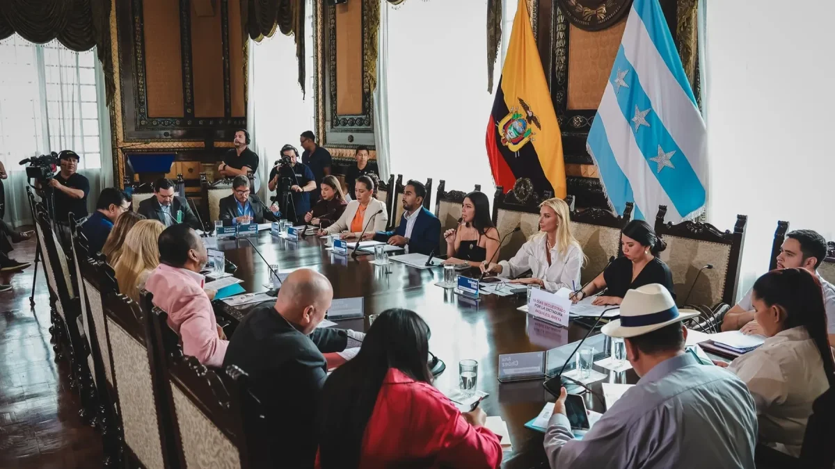 Sesión del Concejo Cantonal de Guayaquil en mayo del 2026.