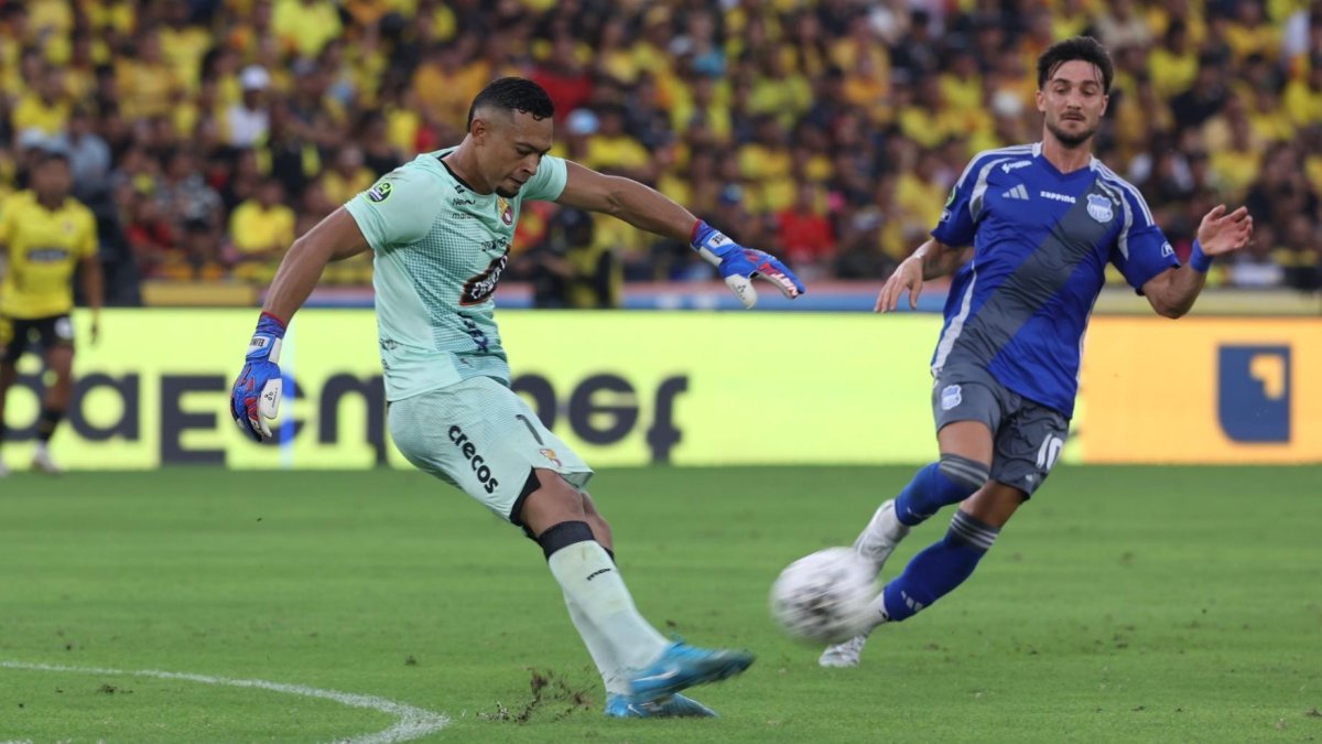 José Contreras estará en el arco de Barcelona SC.