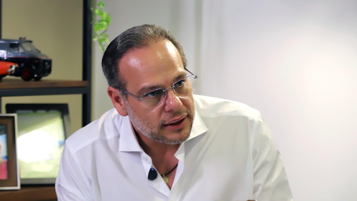 Andrés Roche dialoga con EXPRESO este miércoles 15 de julio de 2026.