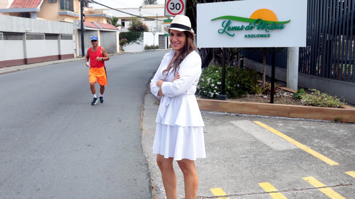 Susan Salinas, lideresa de Urdesa.
