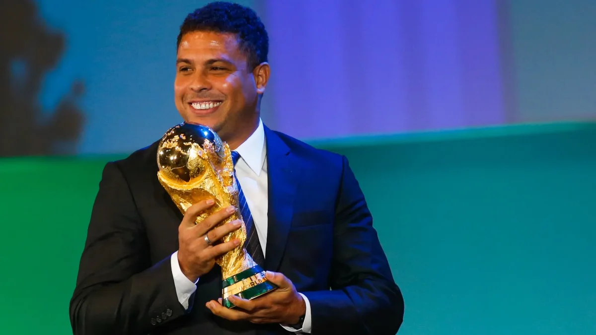 Ronaldo Nazário, leyenda brasileña y campeón mundial en 2022.