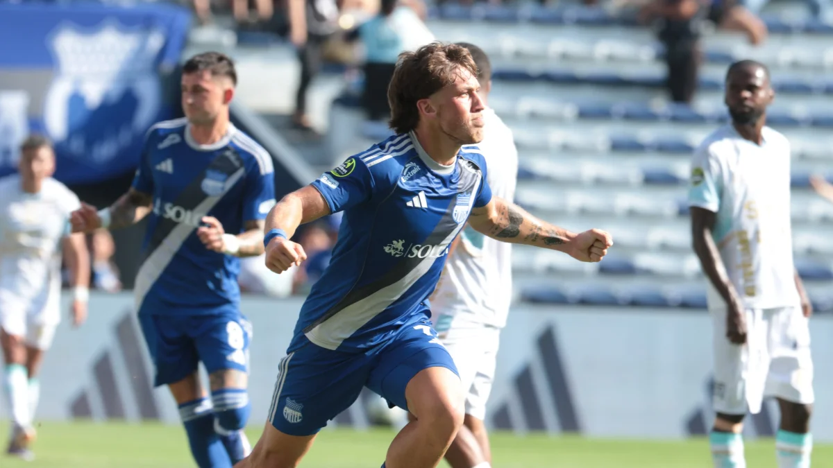 El delantero argentino Luka Klimowicz es el goleador de Emelec en la LigaPro 2026.