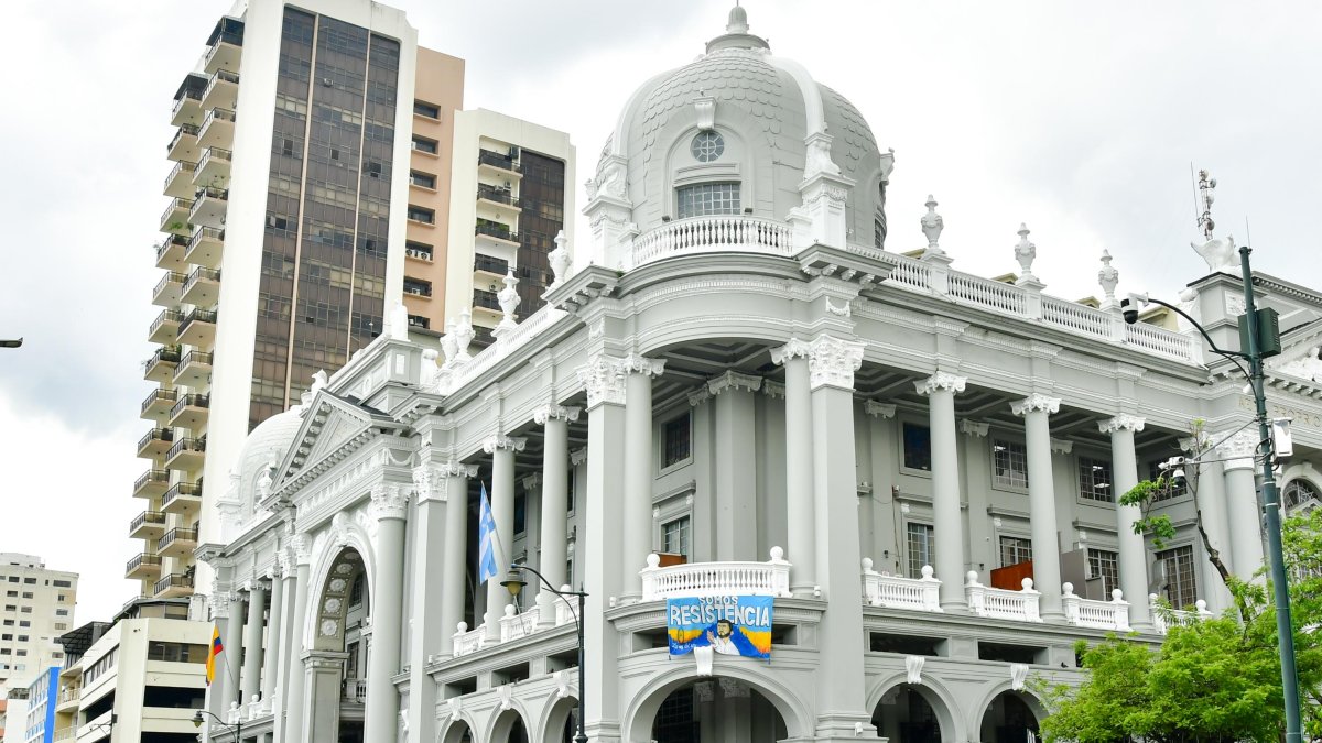 Palacio Municipal, centro de Guayaquil.