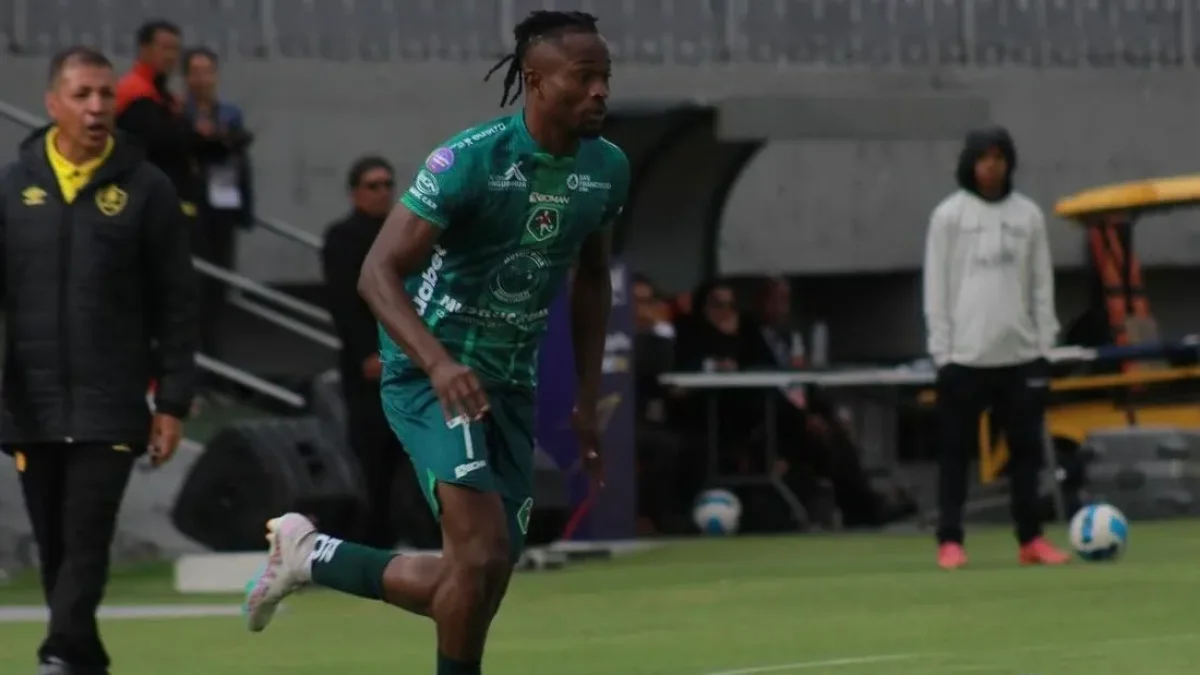 Jimmy Evans volverá al fútbol ecuatoriano después de vestir en 2023 la camiseta del Mushuc Runa.