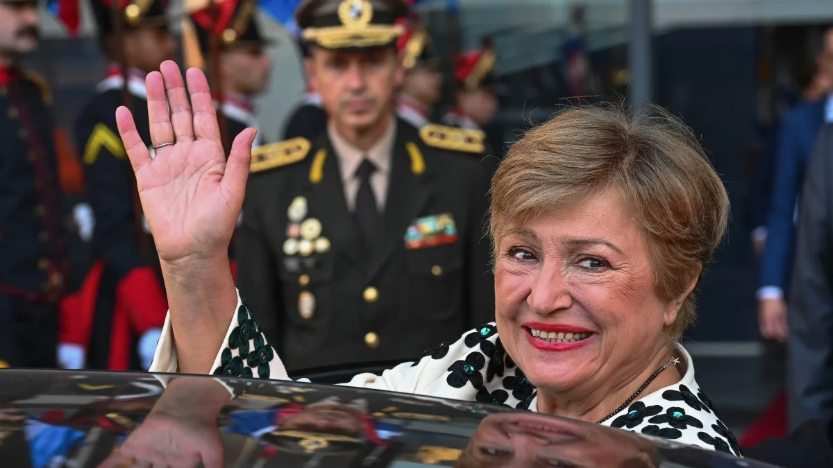 La directora gerente del Fondo Monetario Internacional (FMI), Kristalina Georgieva.