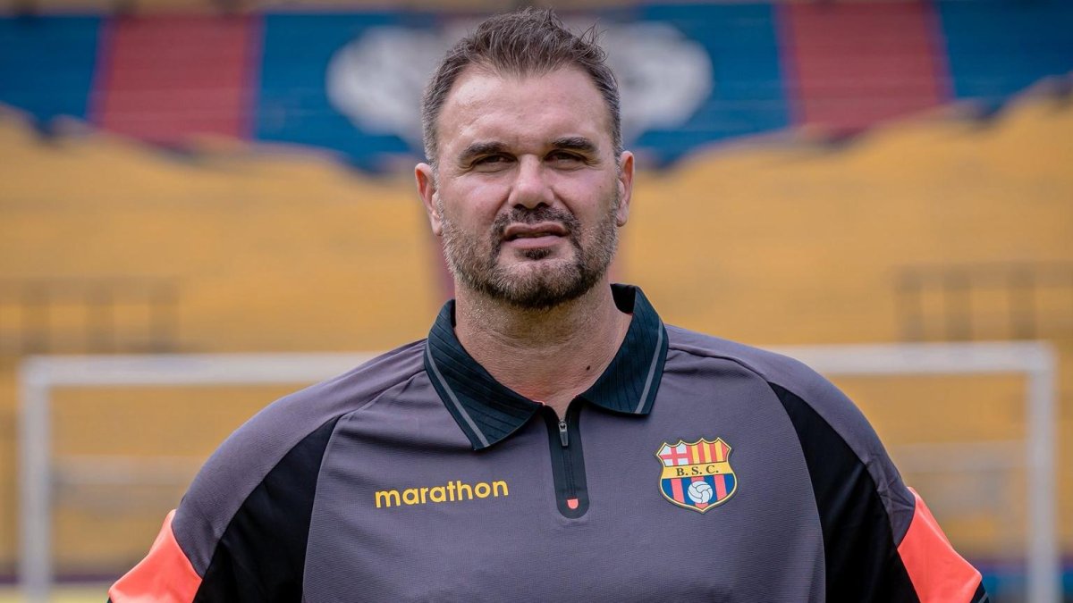 Pablo Trobbiani se estrena como DT de Barcelona SC