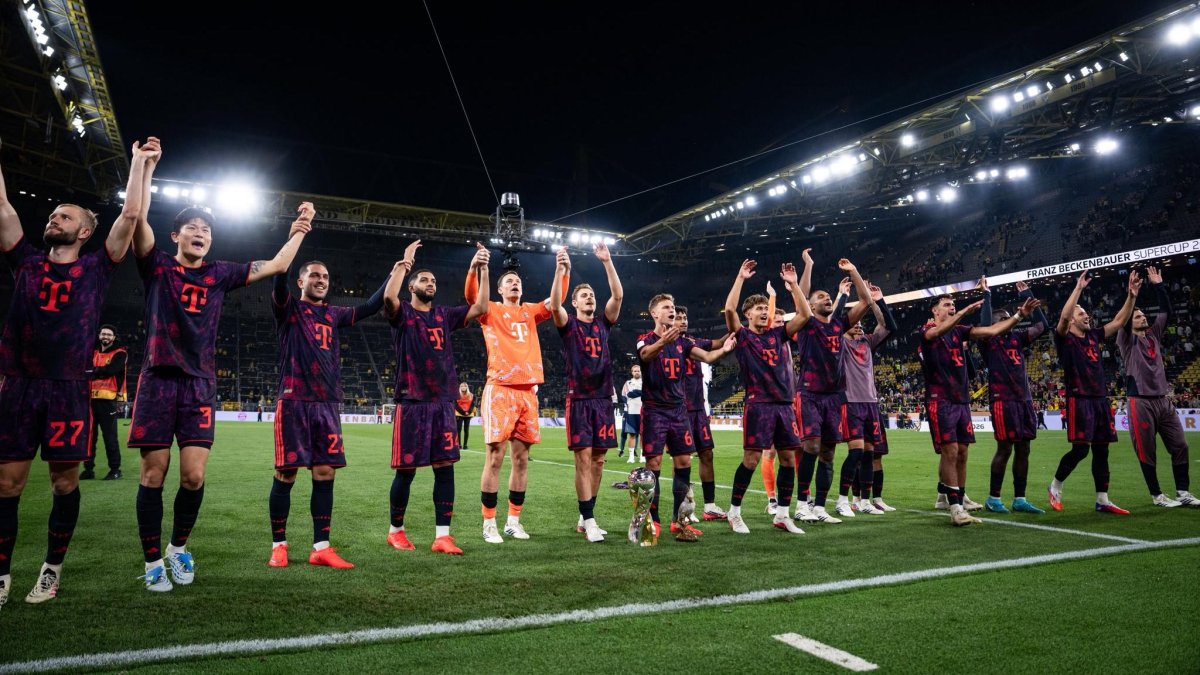 Bayern Múnich es el actual campeón de la Bundesliga.