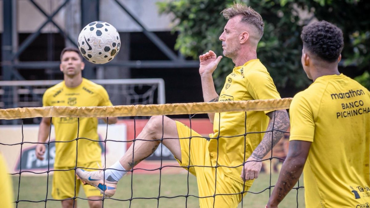 Damián Díaz está listo para debutar con Barcelona SC.