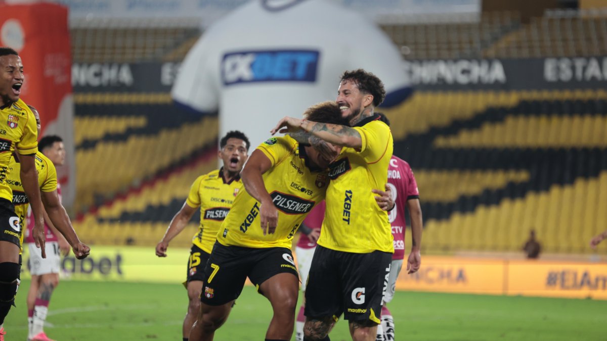 Barcelona SC venció 2-1 a Independiente del Valle.
