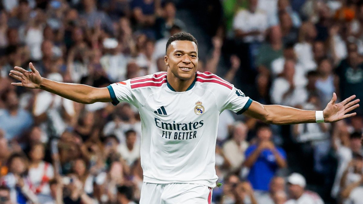 Mbappé el crack del Real Madrid.