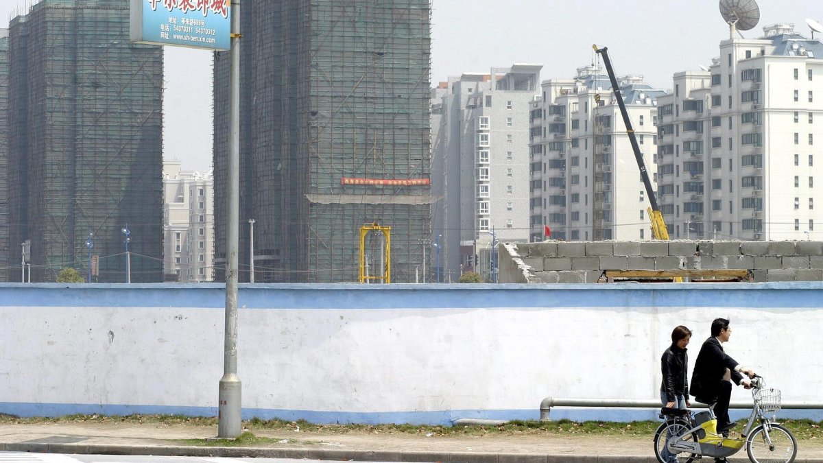 China busca animar al sector de construcción.