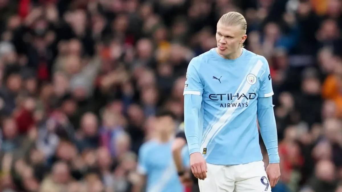 Erling Haaland es la figura del ataque en Manchester City.